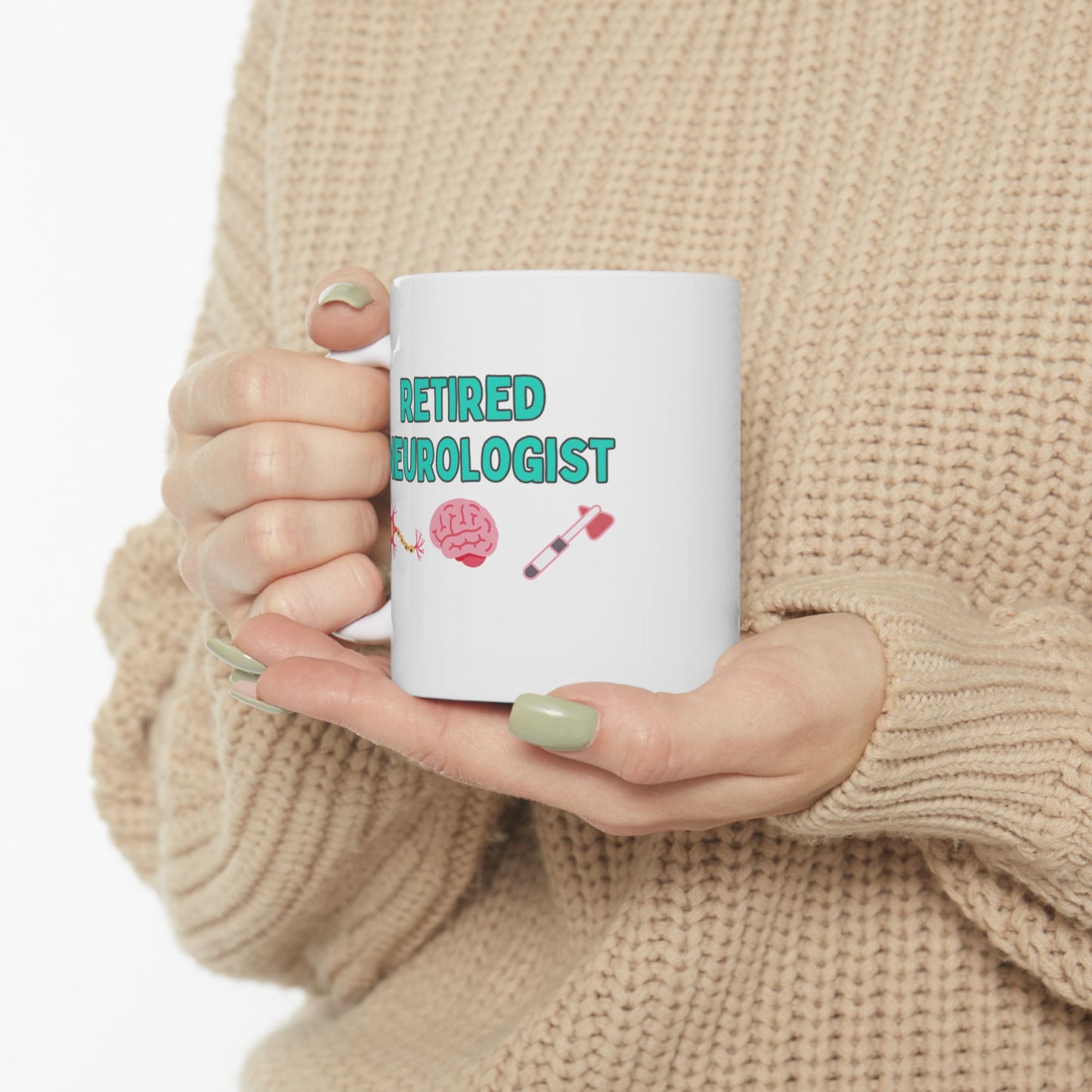 Retired Neurologist Mug, Funny Neurology Retirement Gift, Doctor Appreciation Coffee Mug, Medical Professional Keepsake, Neurologist Gift for Retirement