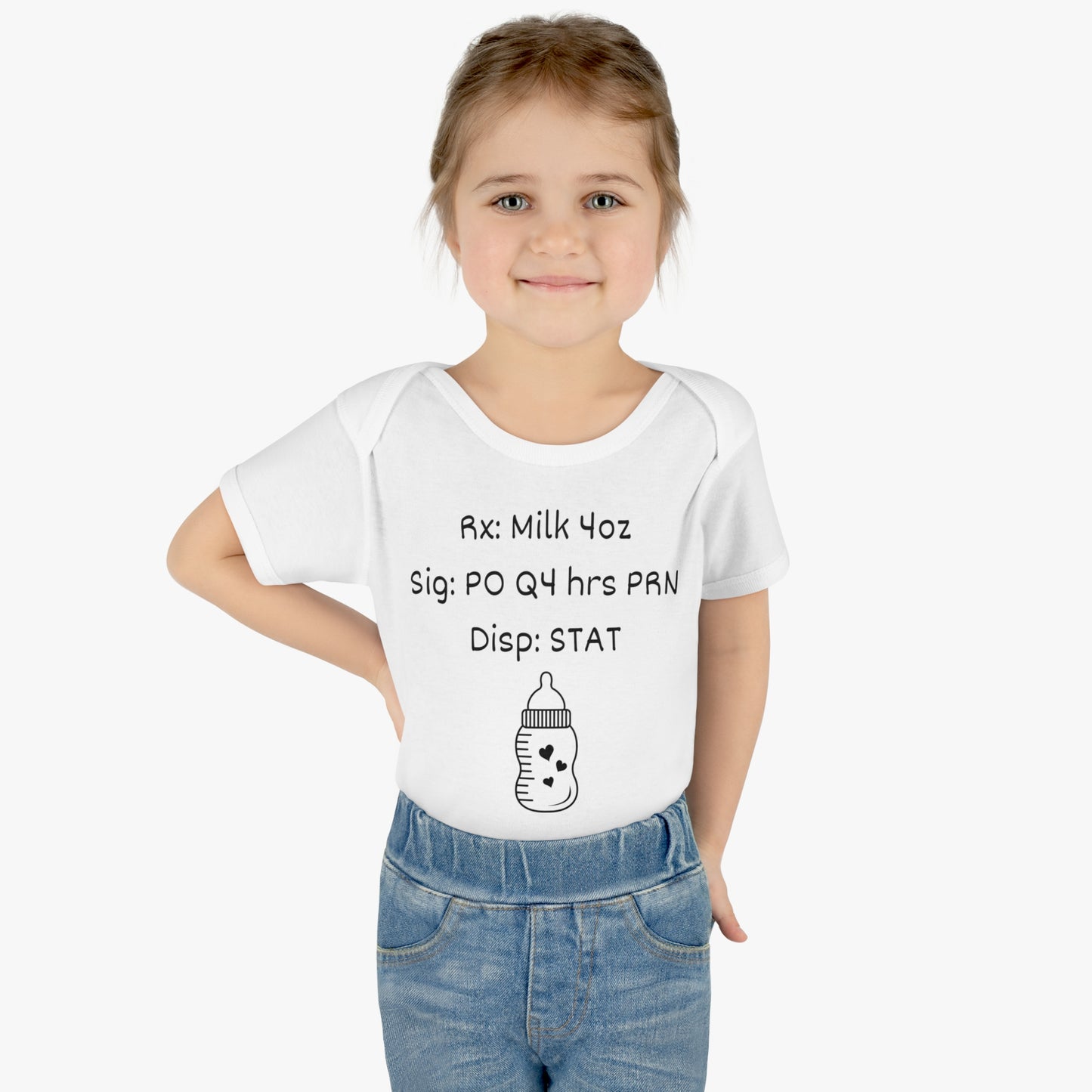 Pharmacist baby gift, Baby milk Rx bodysuit, medical baby gift, doctor baby shower, pharm tech baby, healthcare baby shower, baby gift for coworker.