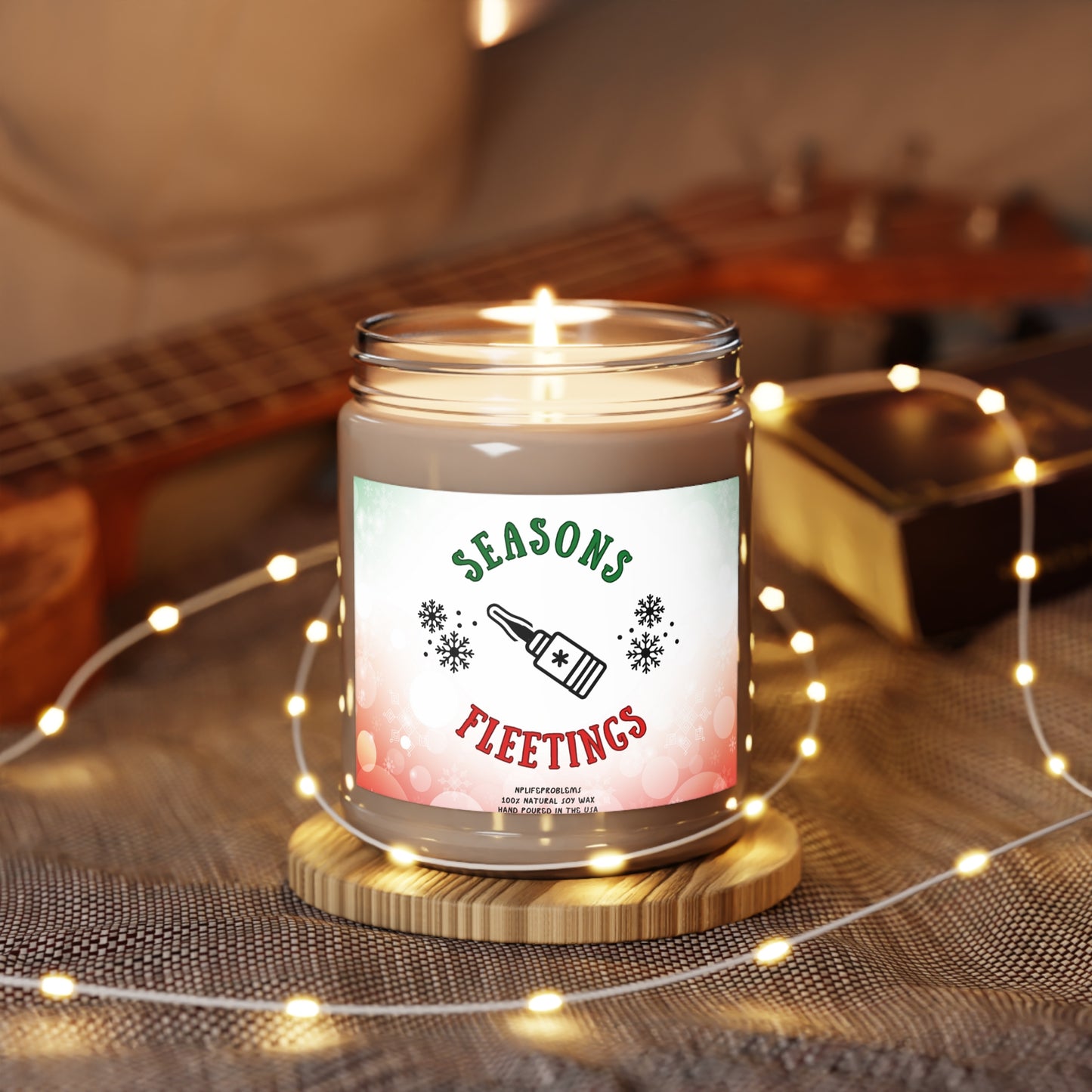 Funny nurse holiday candle, Nurse holiday gift, Colorectal surgeon, GI doctor, Seasons Fleetings, medical holiday gift, Doctor Christmas gift