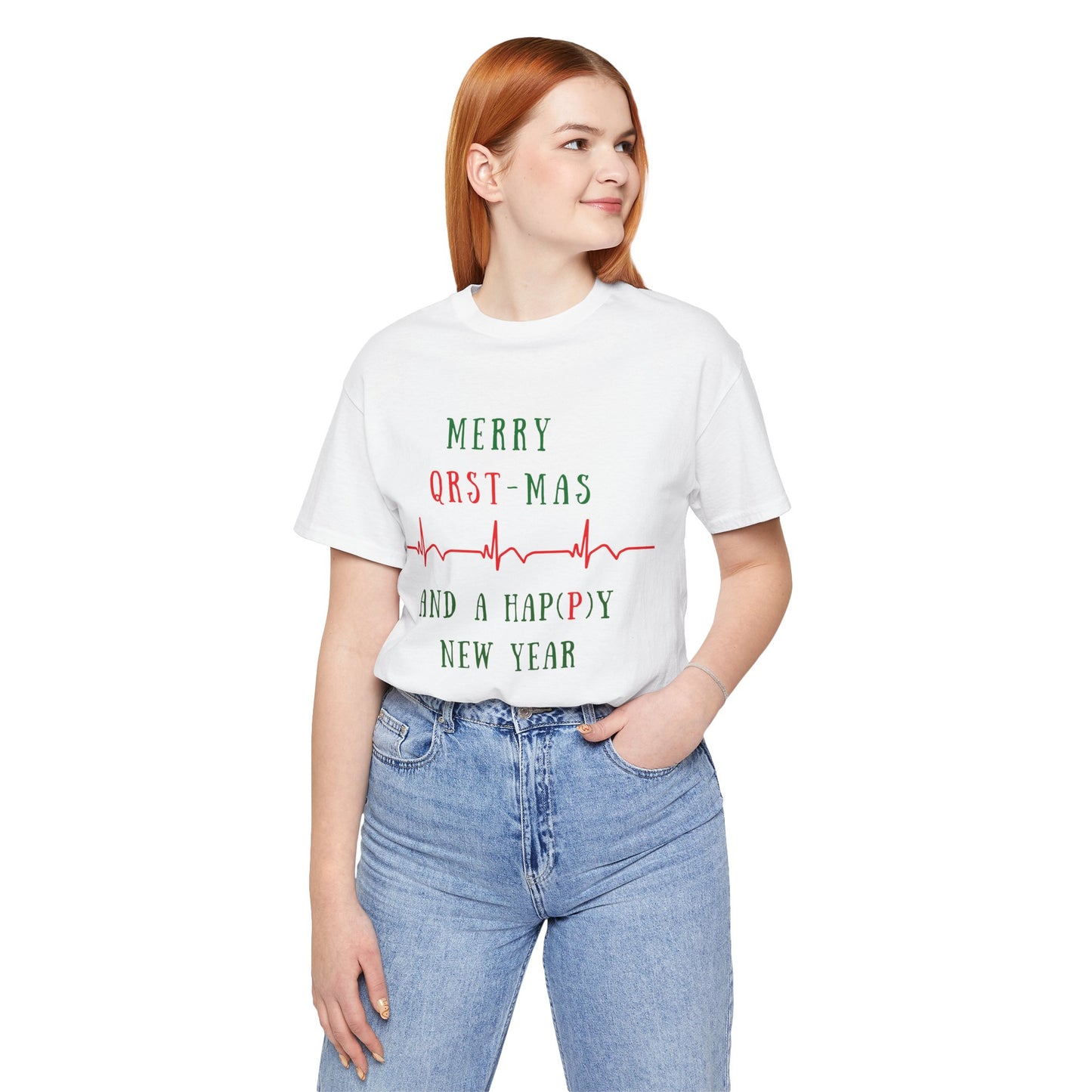 Cardiology Christmas T-Shirt for Cardiologists, Heart Doctor Gift, Cardiac Nurse Holiday Shirt, Heart Surgeon Apparel, Telemetry Nurse Christmas Gift