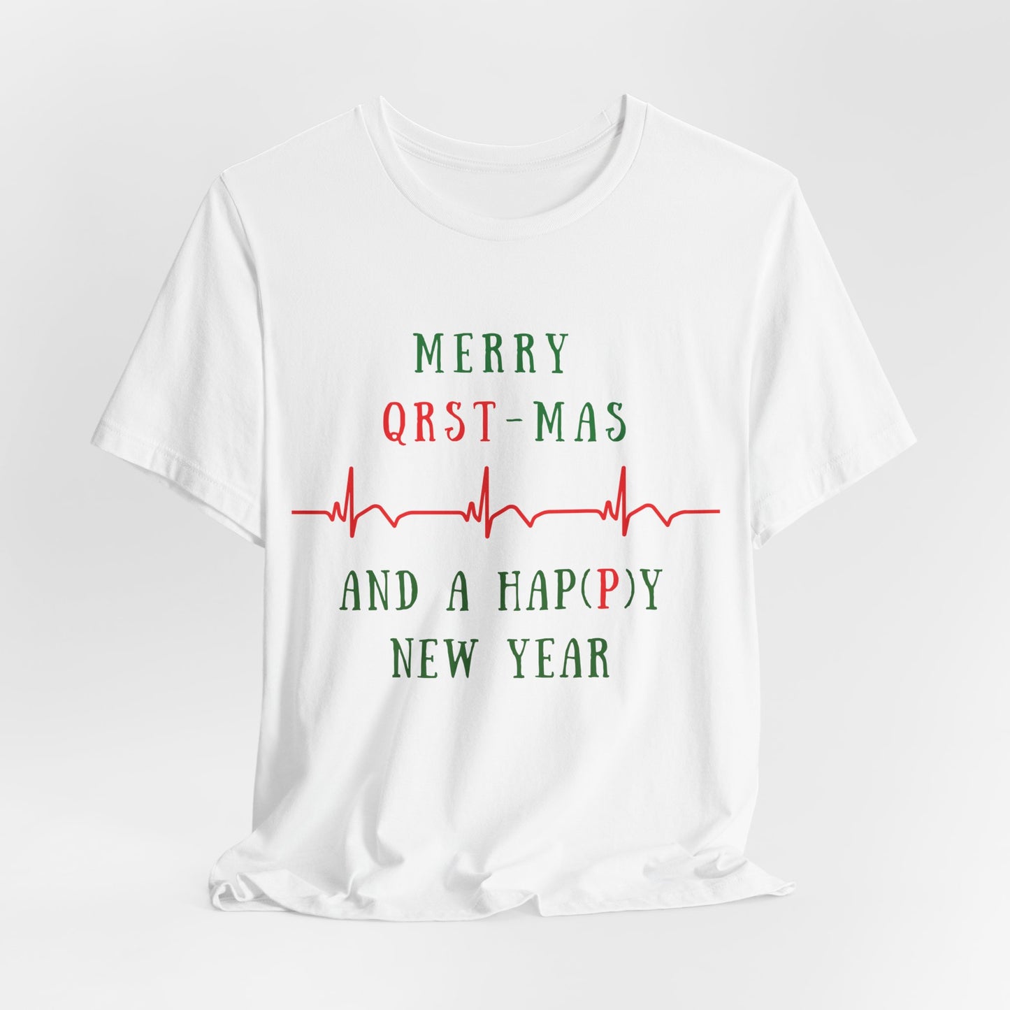Cardiology Christmas T-Shirt for Cardiologists, Heart Doctor Gift, Cardiac Nurse Holiday Shirt, Heart Surgeon Apparel, Telemetry Nurse Christmas Gift
