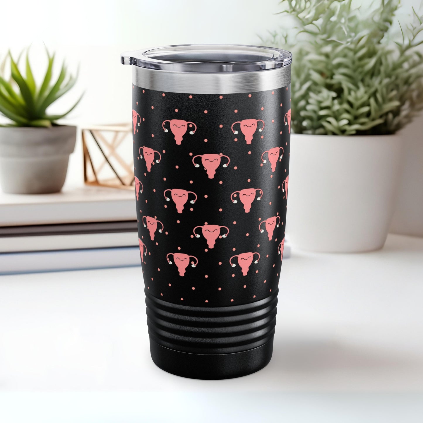 Cute Gynecology Gift idea for new grad OBGYN, women's health doctor, tumbler for Gyn doctors and nurses, Uterus, Feminist tumbler