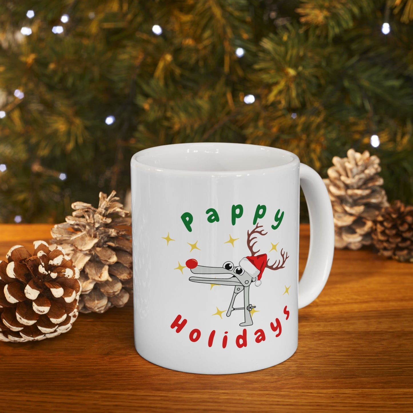Funny gynecology x mas mug, Pappy holidays, OBYGN holiday mug, nurse holiday gift idea, Gynecologist christmas gift
