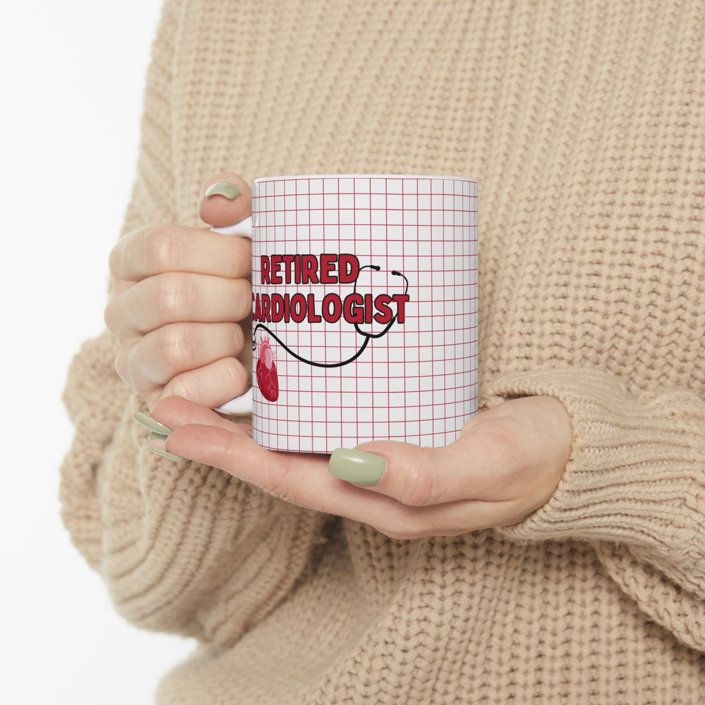 Retired Cardiologist Mug, Personalized Doctor Retirement Gift, Cardiology Appreciation Gift, Retiring Physician Coffee Cup, Heart Doctor Retirement Mug