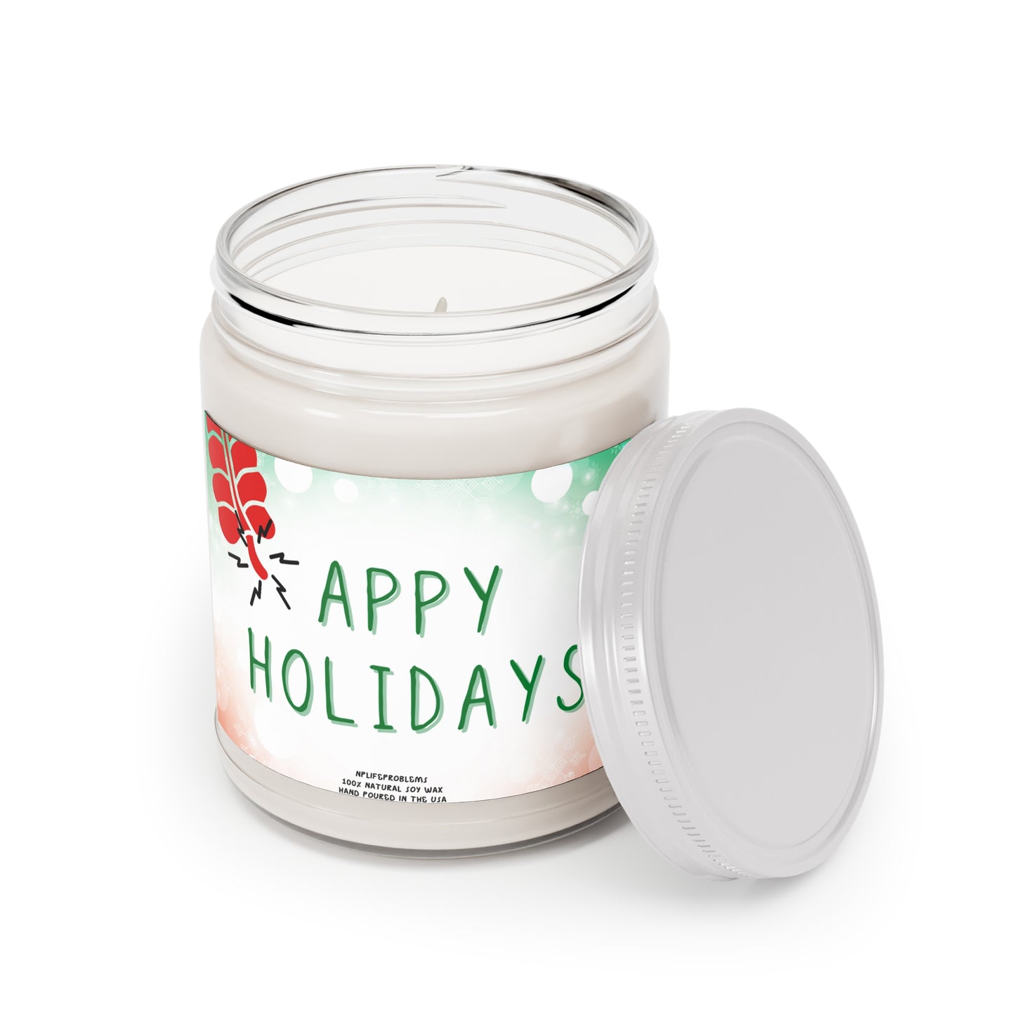 Funny healthcare holiday candle, Nurse holiday gift, Colorectal surgeon, General surgery, Trauma surgery, Appy holidays gift, medical holiday puns