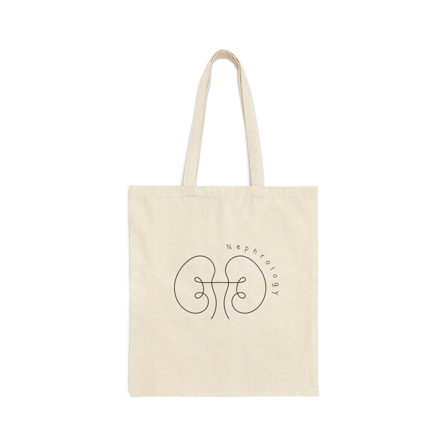 Minimalist Nephrology work Tote Bag Cute gift for Nephrologist RNs Kidney Anatomical Renal surgeons Graduation Dialysis nurse line art