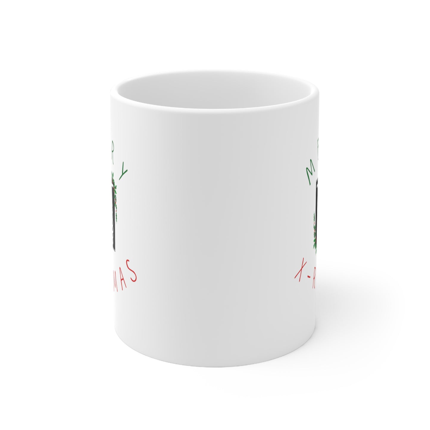 X ray holiday mug, XRay tech, Christmas medical mug, holiday mug, Radiologist, Radiology, trauma surgeon, doctor mug, radiology nurse, medical humor