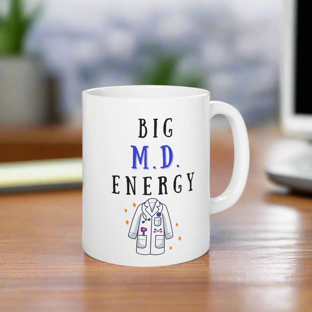 Funny Doctor Mug, Medical School Graduation Gift, New Grad MD or DO Mug, Fun Doctor Gift for Residents, Attending Physician Coffee Cup, Graduation Present