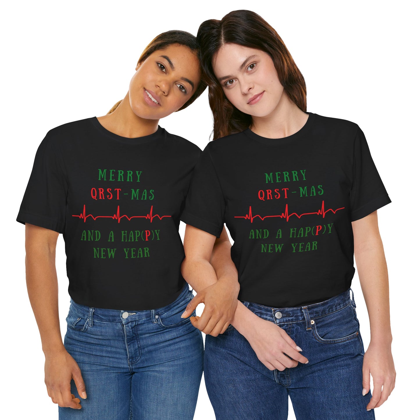 Cardiology Christmas T-Shirt for Cardiologists, Heart Doctor Gift, Cardiac Nurse Holiday Shirt, Heart Surgeon Apparel, Telemetry Nurse Christmas Gift