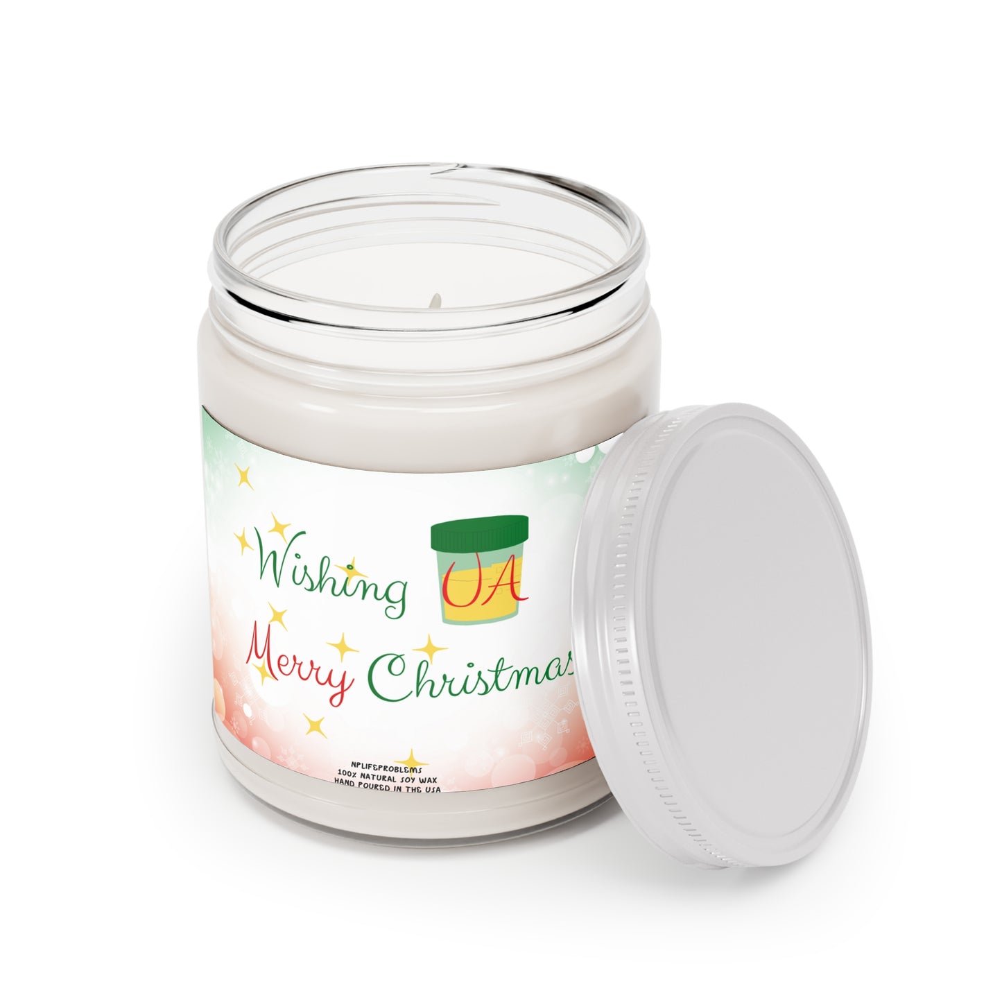 Funny Urology holiday candle, Nurse, surgeon, Urologist gift, medical holiday gift, Nurse xmas gift, Doctor Christmas gift, medical holiday puns