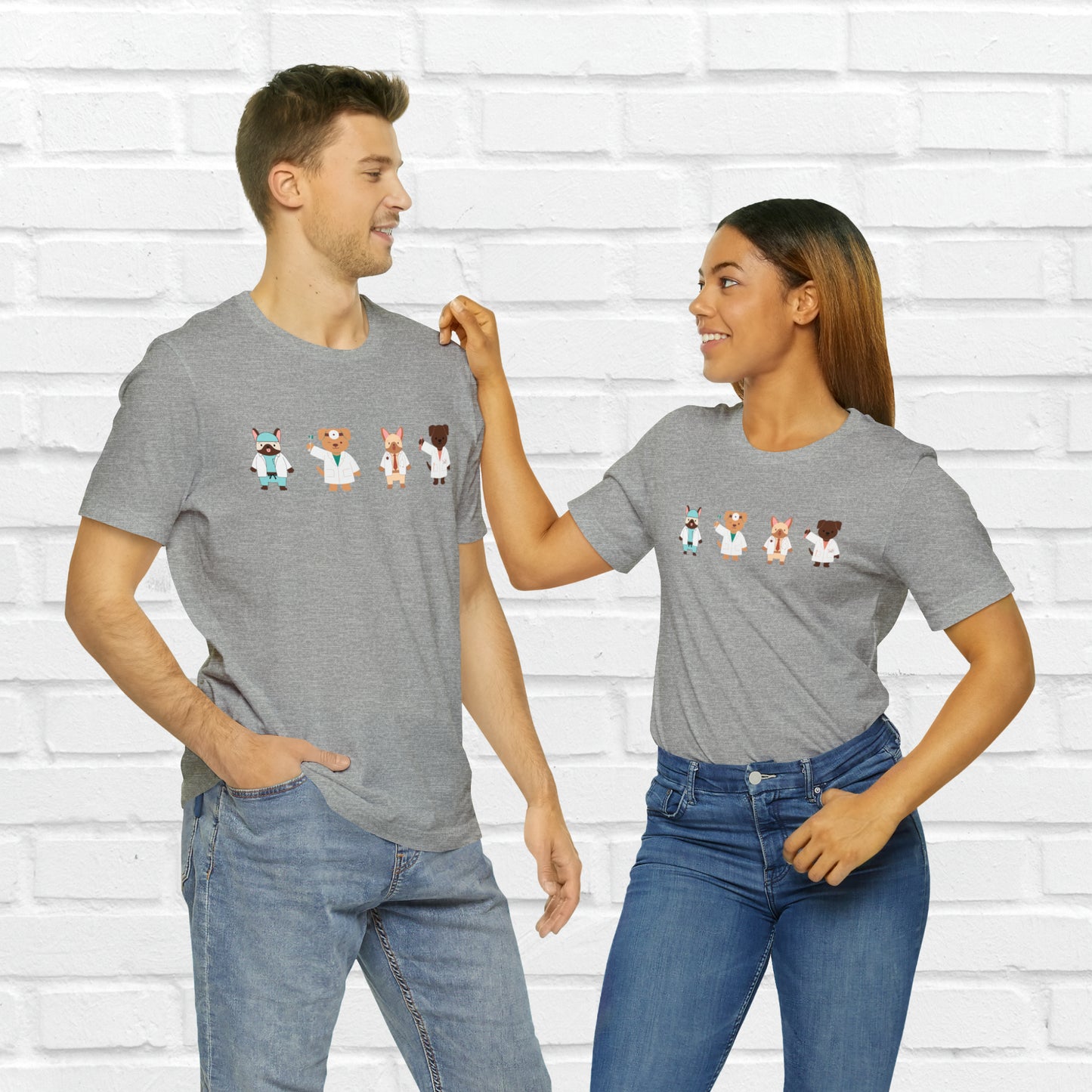 Cute Doctors Tee, Dog Doctor T-shirt, cute medical gift, Dogtor, resident graduation gift, medical student, Dog lover tee, Healthcare dogs, Nurse gift