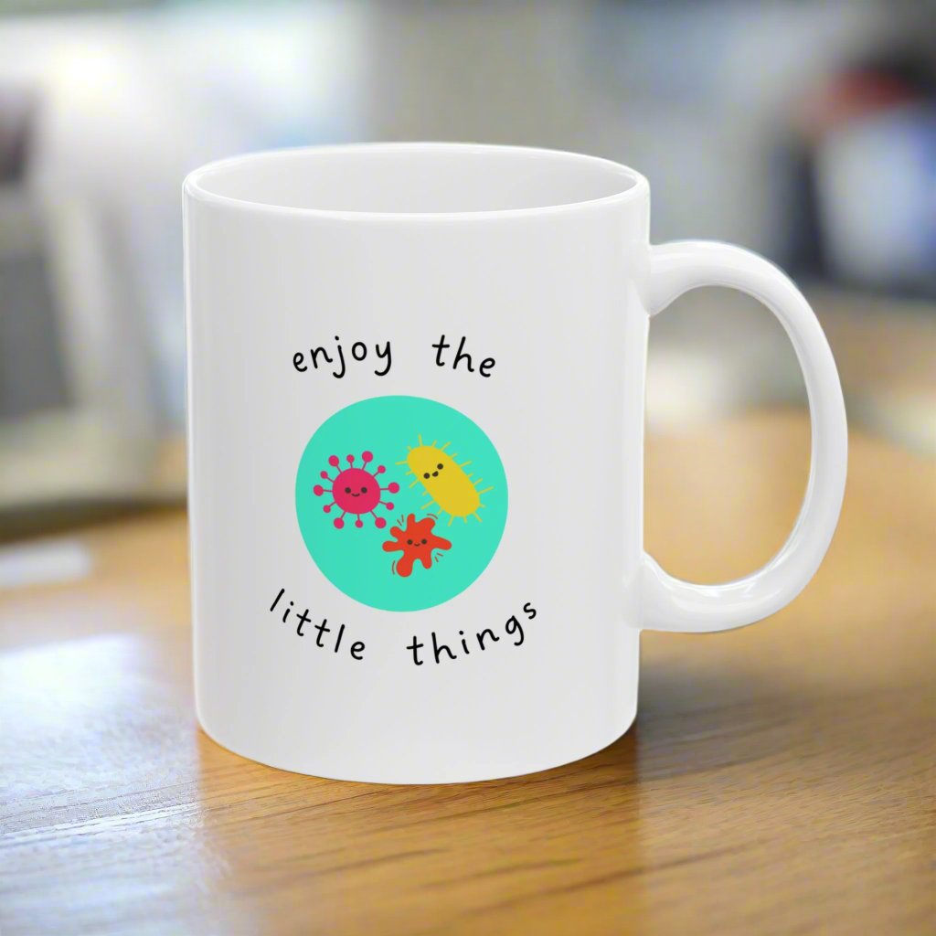 Microbiology mug, virus, bacteria, epidemiology, scientist, graduation gift, infectious disease doctor, public health, virology, biology, petri dish.