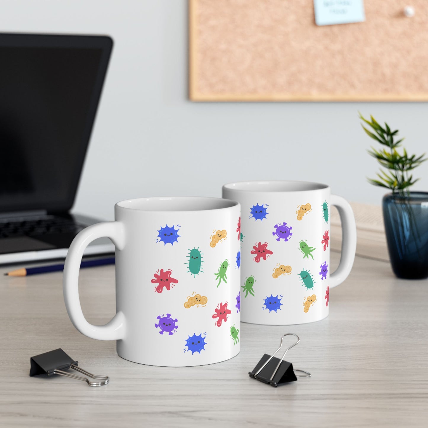 Cute Microbiology Mug, Funny Infectious Disease Doctor Gift, Microbiologist Coffee Cup, Lab Tech Gift, Science Teacher Mug, Medical Lab Science Gift