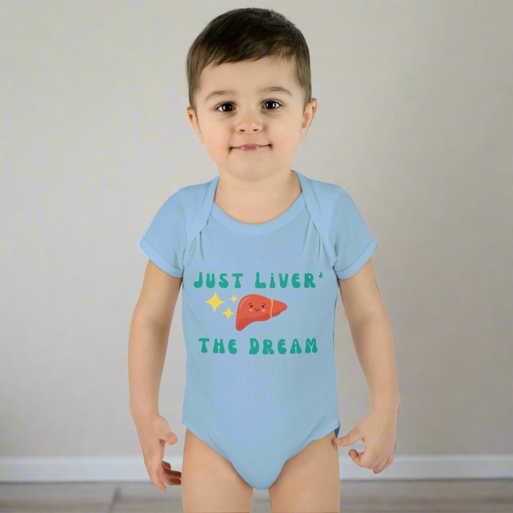 Hepatology baby gift, Liver doctor, funny doctor baby gift, RN baby gift, coworker baby shower, Liver doctor baby, baby bodysuit