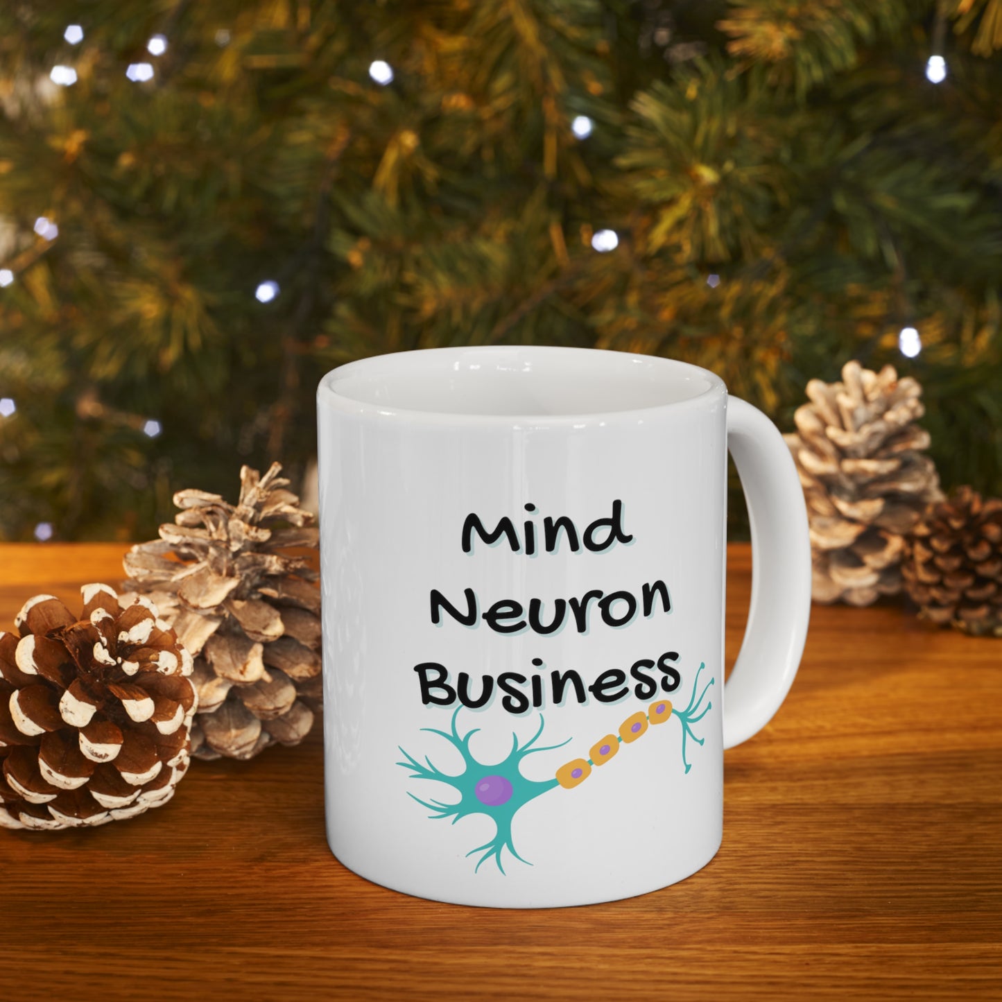Neuron Neurology mug, neurologist gift, neurosurgery gift, mind neuron business, medical humor, neuro nurse, resident gift