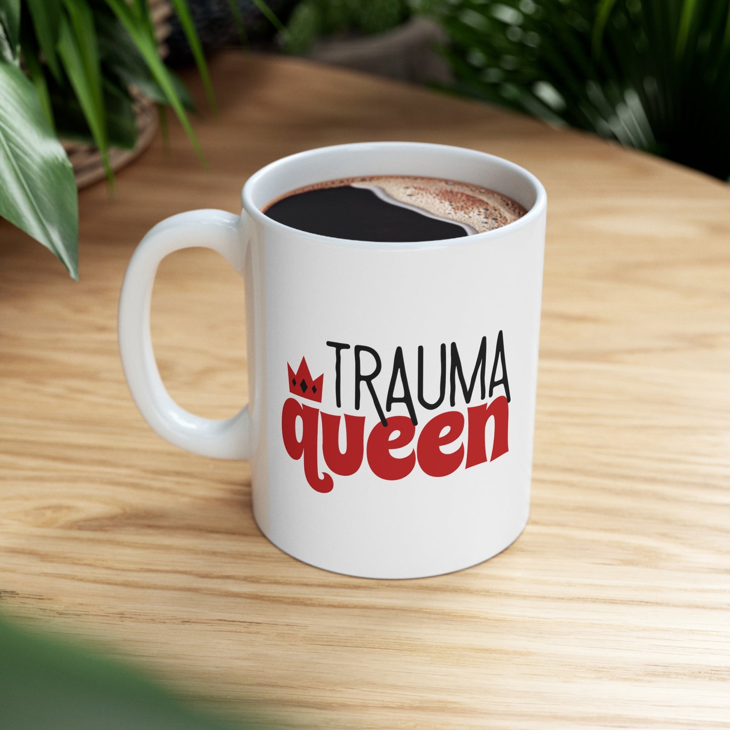 Trauma Queen, Trauma surgery gift, Trauma nurse, ER nurse, ER doctor, medical mug, Doctor mug, Nurse mug, medical student gift