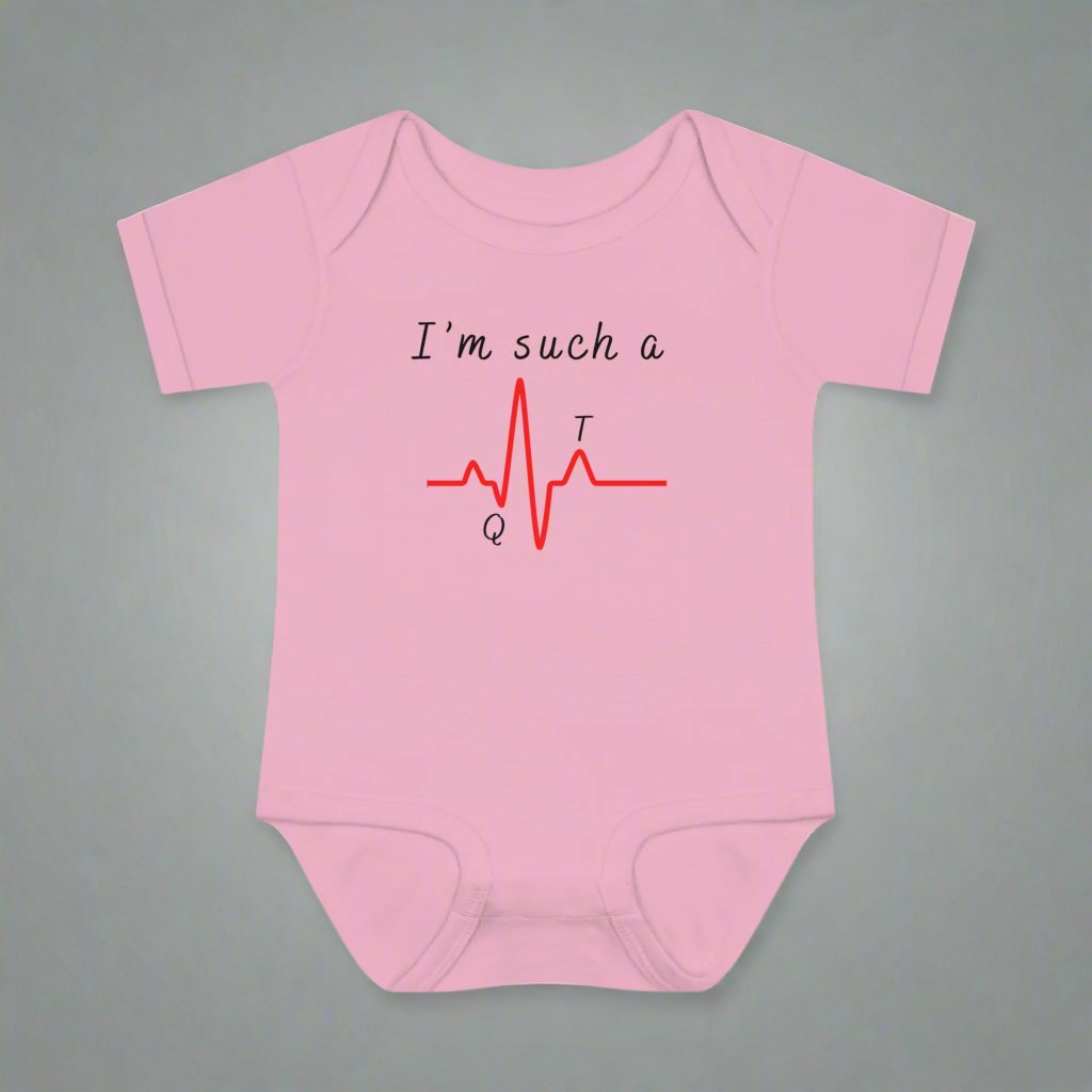 Cardiology doctor baby gift, Cute EKG baby bodysuit, cardiac nurse baby gift, funny doctor baby gift, cardiology coworker baby shower, heart doctor baby