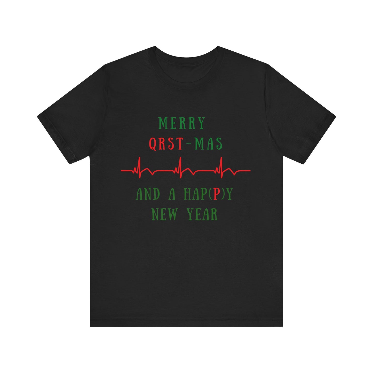 Cardiology Christmas T-Shirt for Cardiologists, Heart Doctor Gift, Cardiac Nurse Holiday Shirt, Heart Surgeon Apparel, Telemetry Nurse Christmas Gift