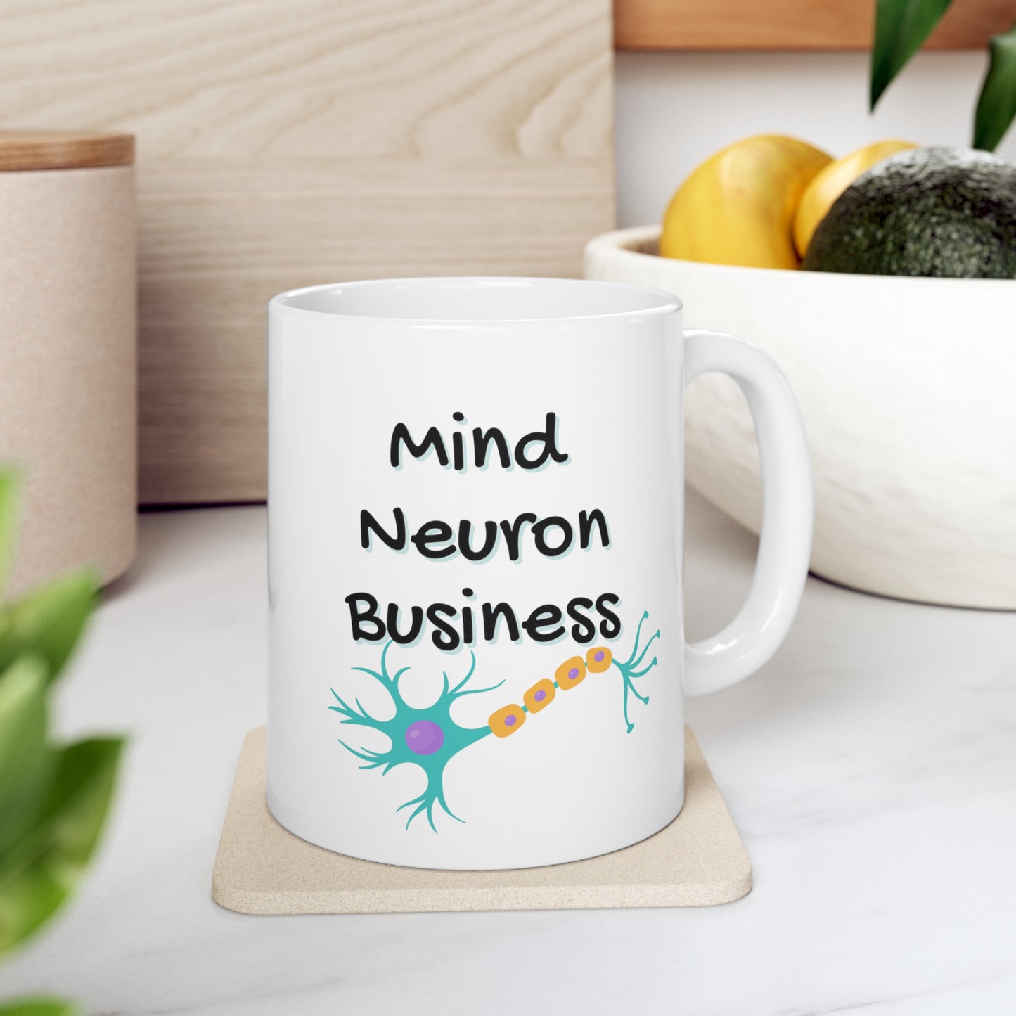 Neuron Neurology mug, neurologist gift, neurosurgery gift, mind neuron business, medical humor, neuro nurse, resident gift