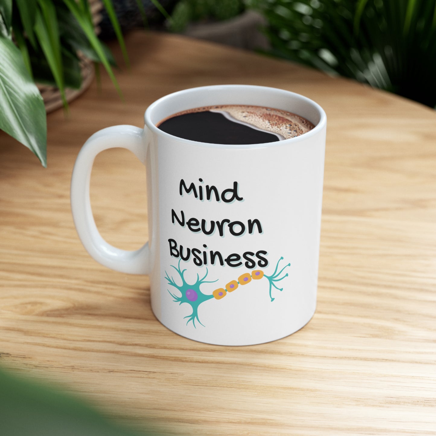 Neuron Neurology mug, neurologist gift, neurosurgery gift, mind neuron business, medical humor, neuro nurse, resident gift