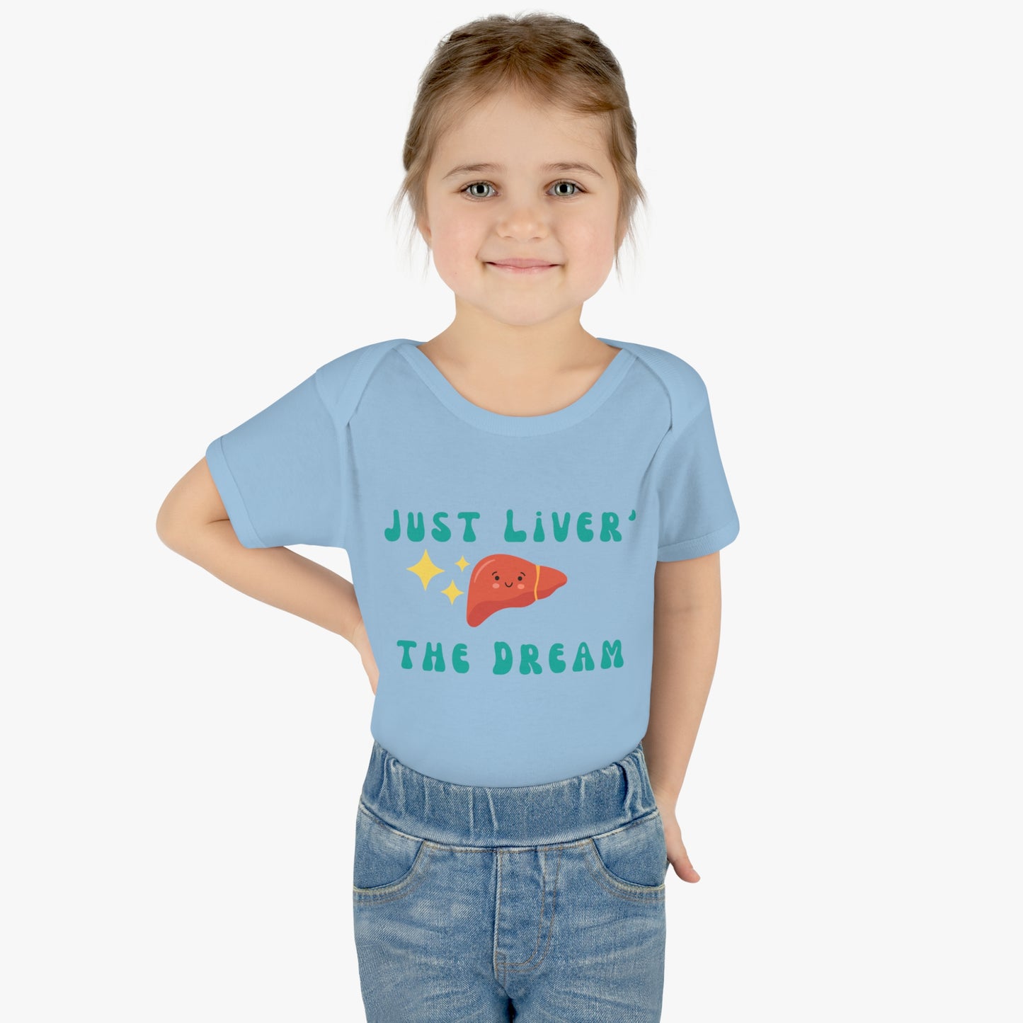 Hepatology baby gift, Liver doctor, funny doctor baby gift, RN baby gift, coworker baby shower, Liver doctor baby, baby bodysuit