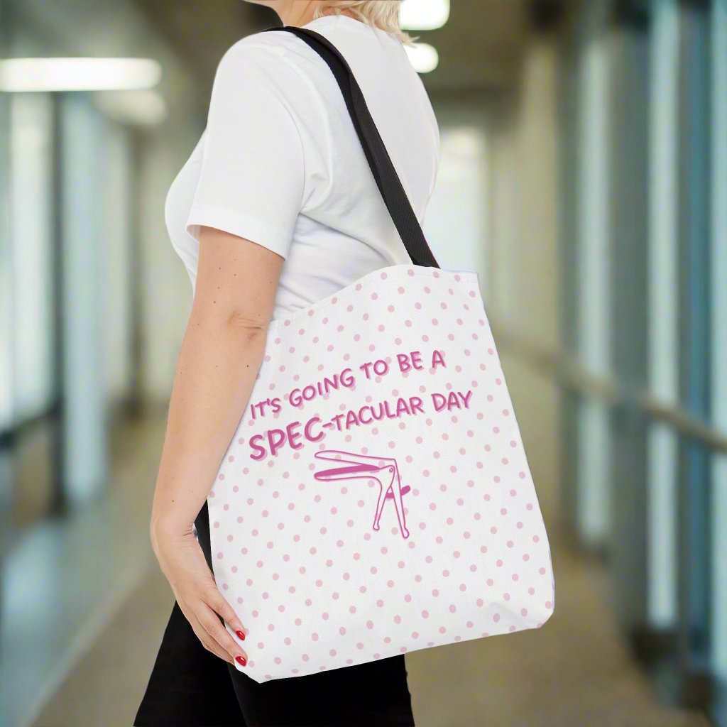 Gynecology tote bag, OB GYN gift, medical humor,