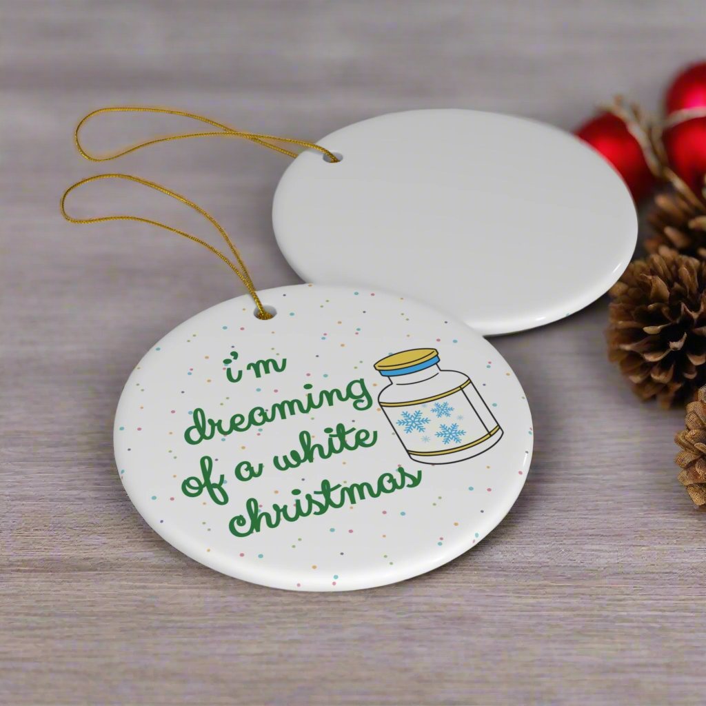 CRNA Anesthesia Christmas ornament, doctor holiday gift, Anesthesiologist humor, surgery, coworker gift, nurse anesthetist Xmas ornament exchange
