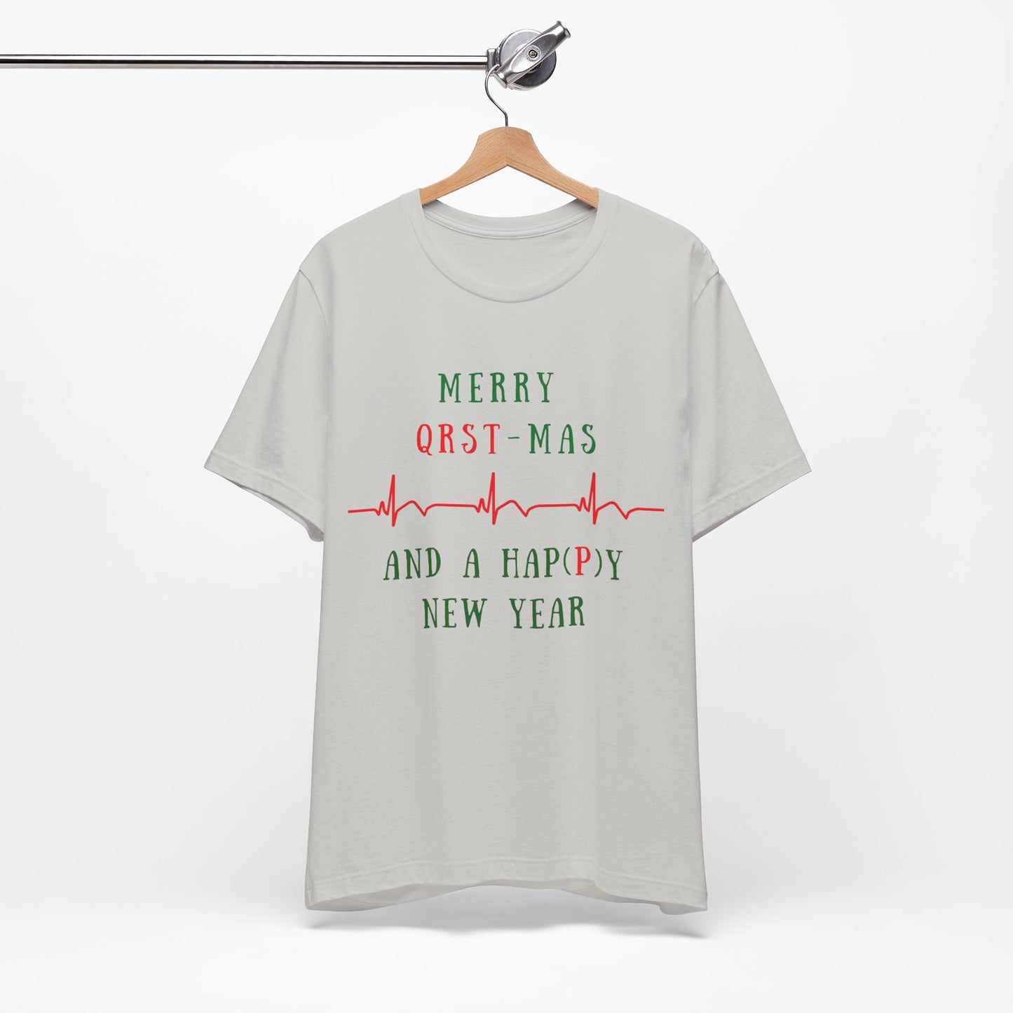 Cardiology Christmas T-Shirt for Cardiologists, Heart Doctor Gift, Cardiac Nurse Holiday Shirt, Heart Surgeon Apparel, Telemetry Nurse Christmas Gift
