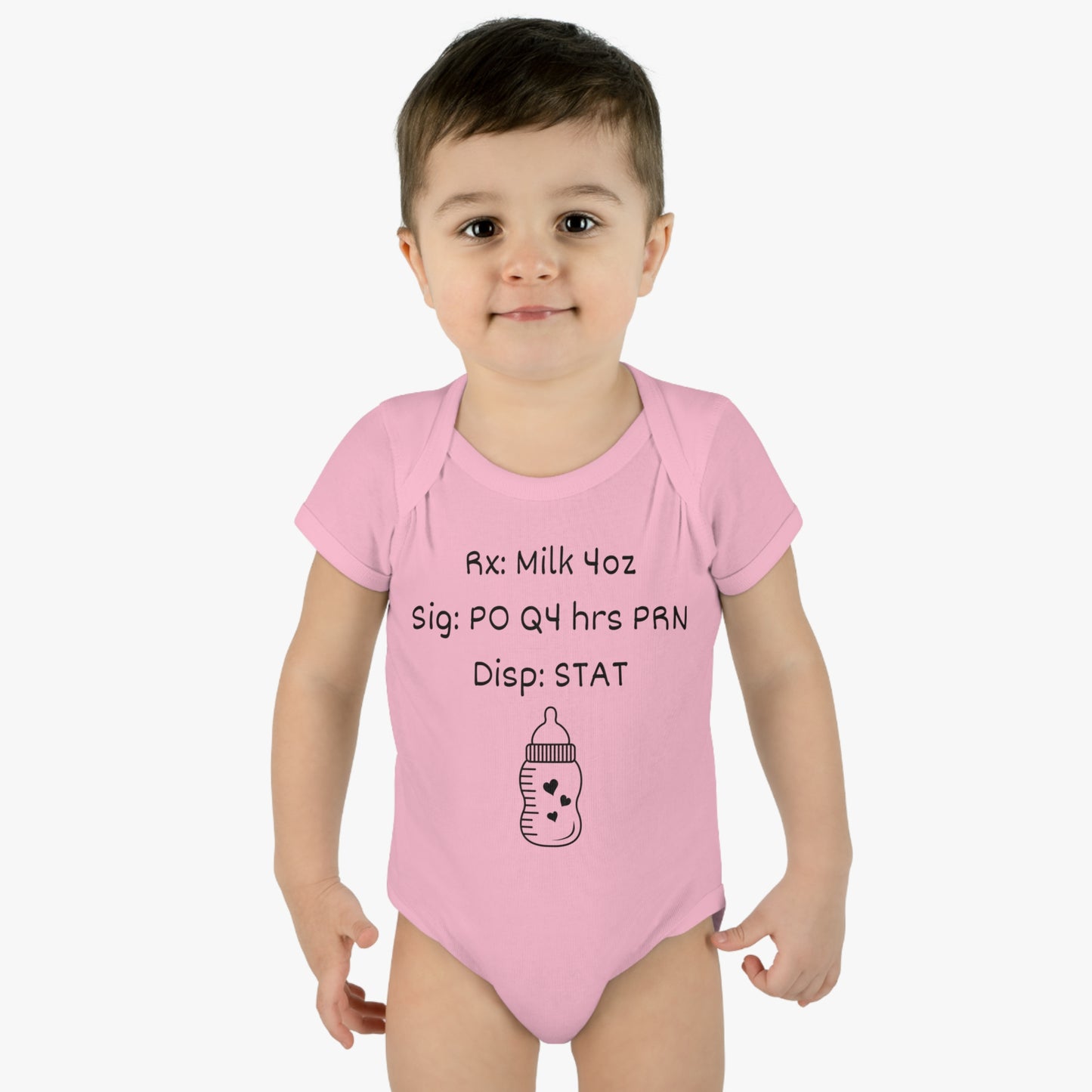 Pharmacist baby gift, Baby milk Rx bodysuit, medical baby gift, doctor baby shower, pharm tech baby, healthcare baby shower, baby gift for coworker.
