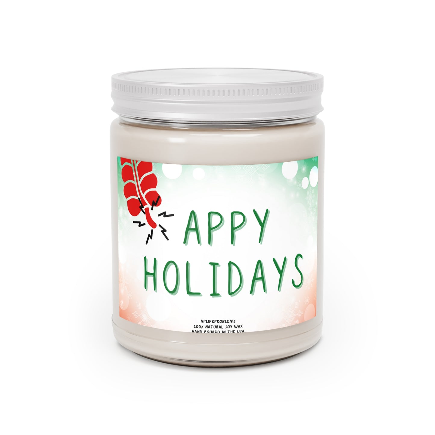 Funny healthcare holiday candle, Nurse holiday gift, Colorectal surgeon, General surgery, Trauma surgery, Appy holidays gift, medical holiday puns