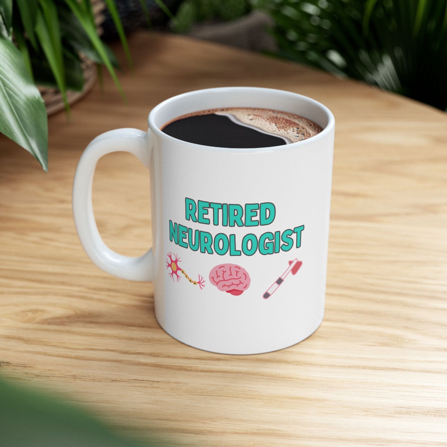 Retired Neurologist Mug, Funny Neurology Retirement Gift, Doctor Appreciation Coffee Mug, Medical Professional Keepsake, Neurologist Gift for Retirement