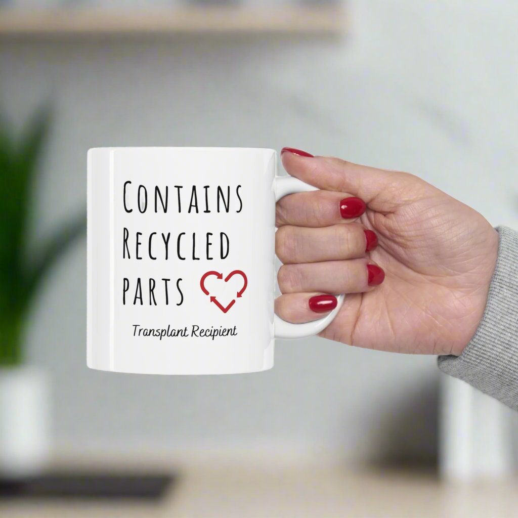 Transplant gift mug for get well soon gift, Kidney donor, transplant surgeon, transplant anniversary, renal team, fun appreciation present