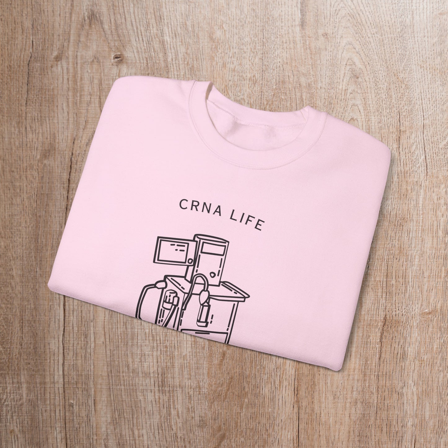 CRNA sweatshirt, cute nurse anesthesia gift idea, anesthesiology sweater, new grad nurse anesthetist student, the good stuff