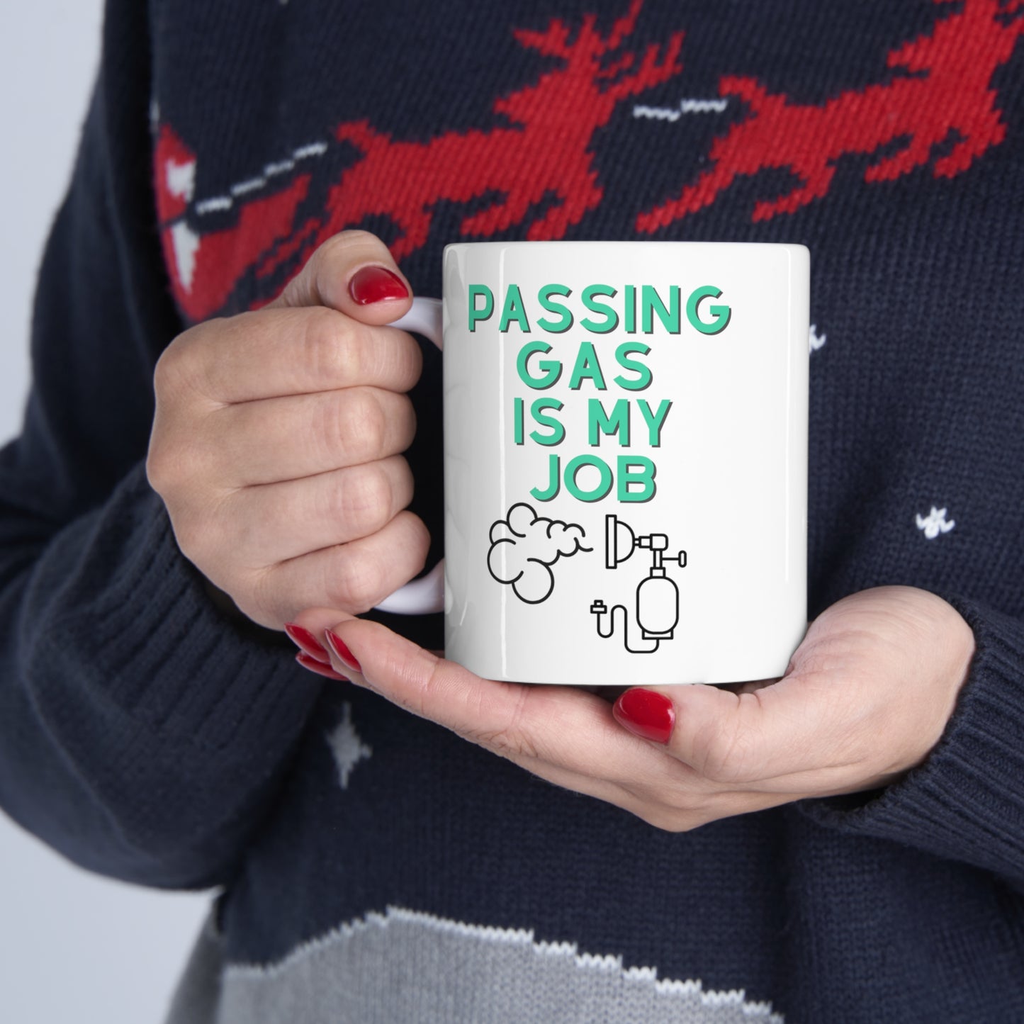 Anesthesia mug, passing gas, doctor mug, CRNA gift, graduation, Nurse Anesthetist, dag mug, Anesthesiology, Anesthetist, medical humor