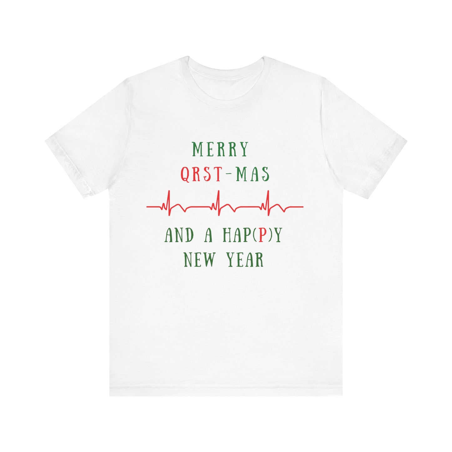 Cardiology Christmas T-Shirt for Cardiologists, Heart Doctor Gift, Cardiac Nurse Holiday Shirt, Heart Surgeon Apparel, Telemetry Nurse Christmas Gift