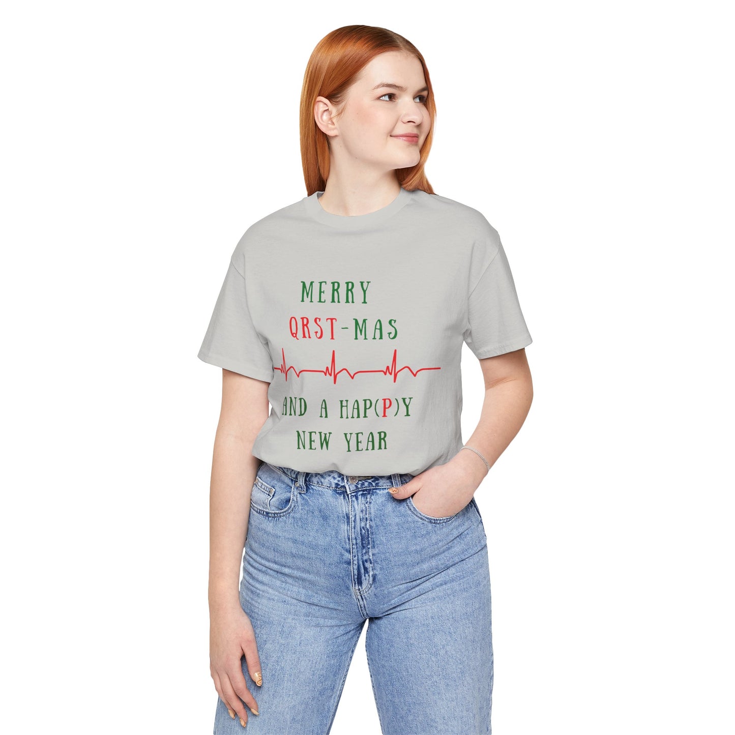 Cardiology Christmas T-Shirt for Cardiologists, Heart Doctor Gift, Cardiac Nurse Holiday Shirt, Heart Surgeon Apparel, Telemetry Nurse Christmas Gift