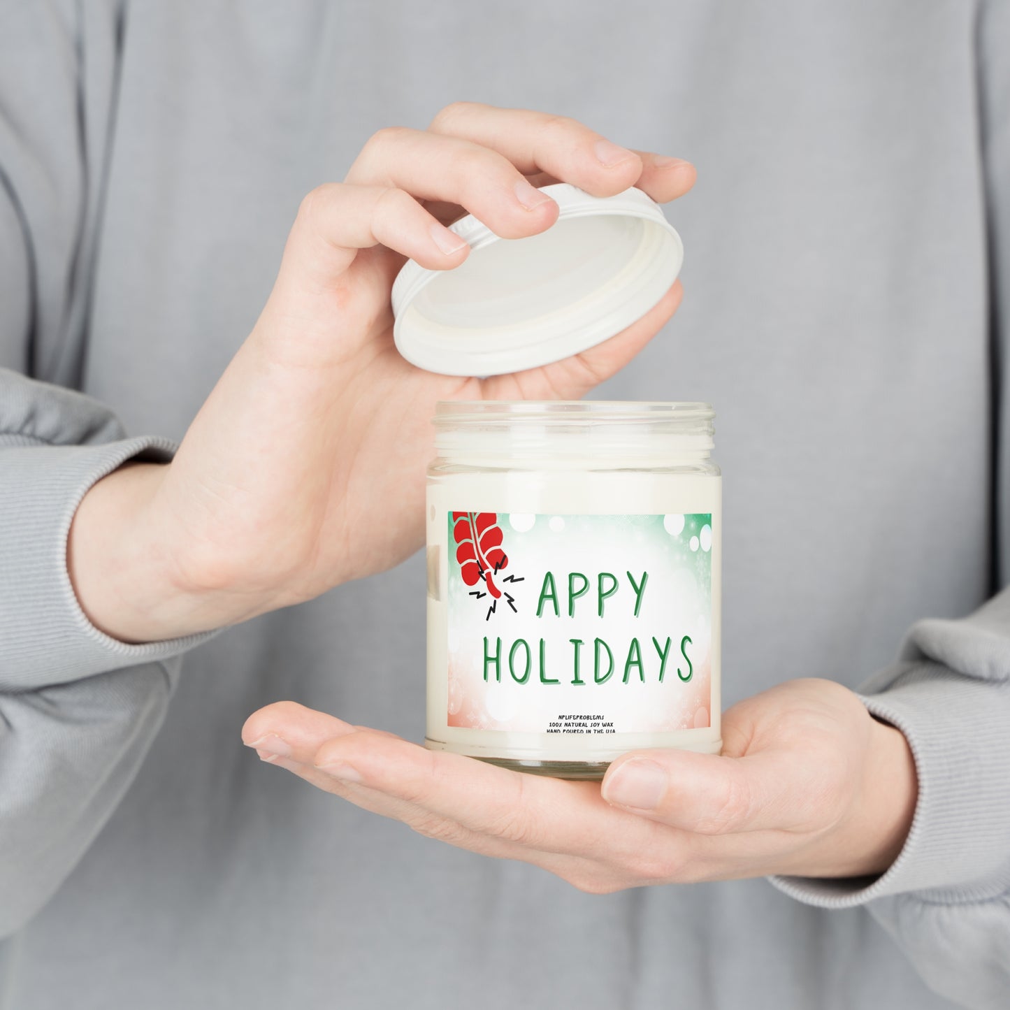 Funny healthcare holiday candle, Nurse holiday gift, Colorectal surgeon, General surgery, Trauma surgery, Appy holidays gift, medical holiday puns