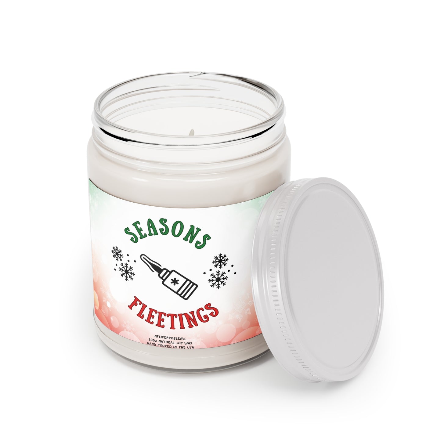 Funny nurse holiday candle, Nurse holiday gift, Colorectal surgeon, GI doctor, Seasons Fleetings, medical holiday gift, Doctor Christmas gift