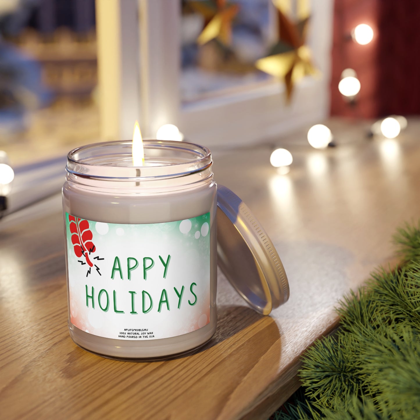 Funny healthcare holiday candle, Nurse holiday gift, Colorectal surgeon, General surgery, Trauma surgery, Appy holidays gift, medical holiday puns