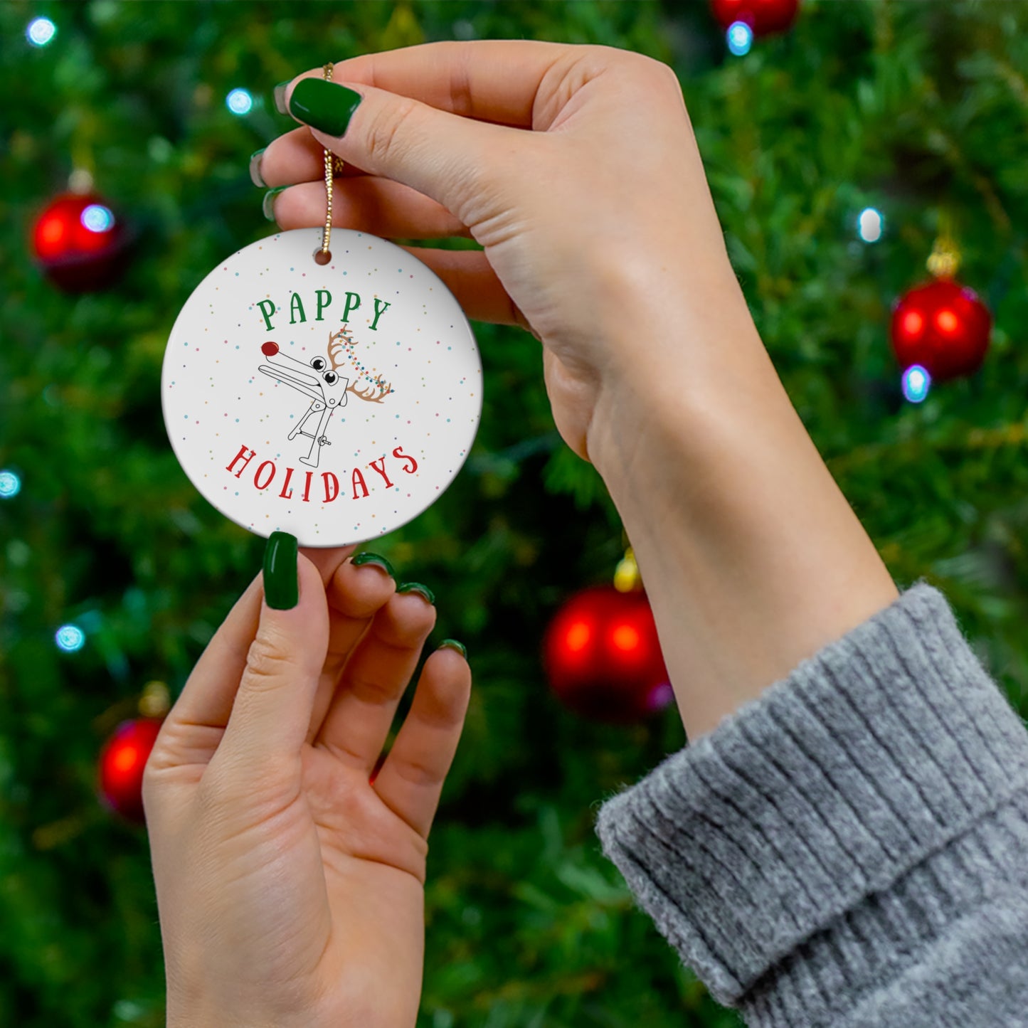Gynecology Christmas ornament, OB GYN doctor holiday gift, Womens health humor, Gyn surgery, coworker gift, Gynecology nurse Xmas ornament exchange