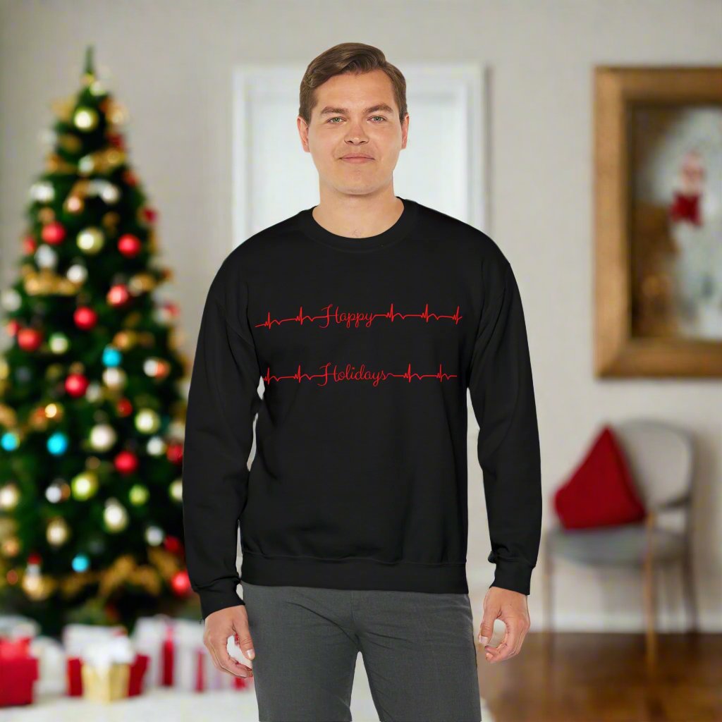 Medical holiday sweater, EKG, cardiology christmas, doctor xmas sweater, nurse holiday, holiday party, med student gift, cardiologist holiday gift