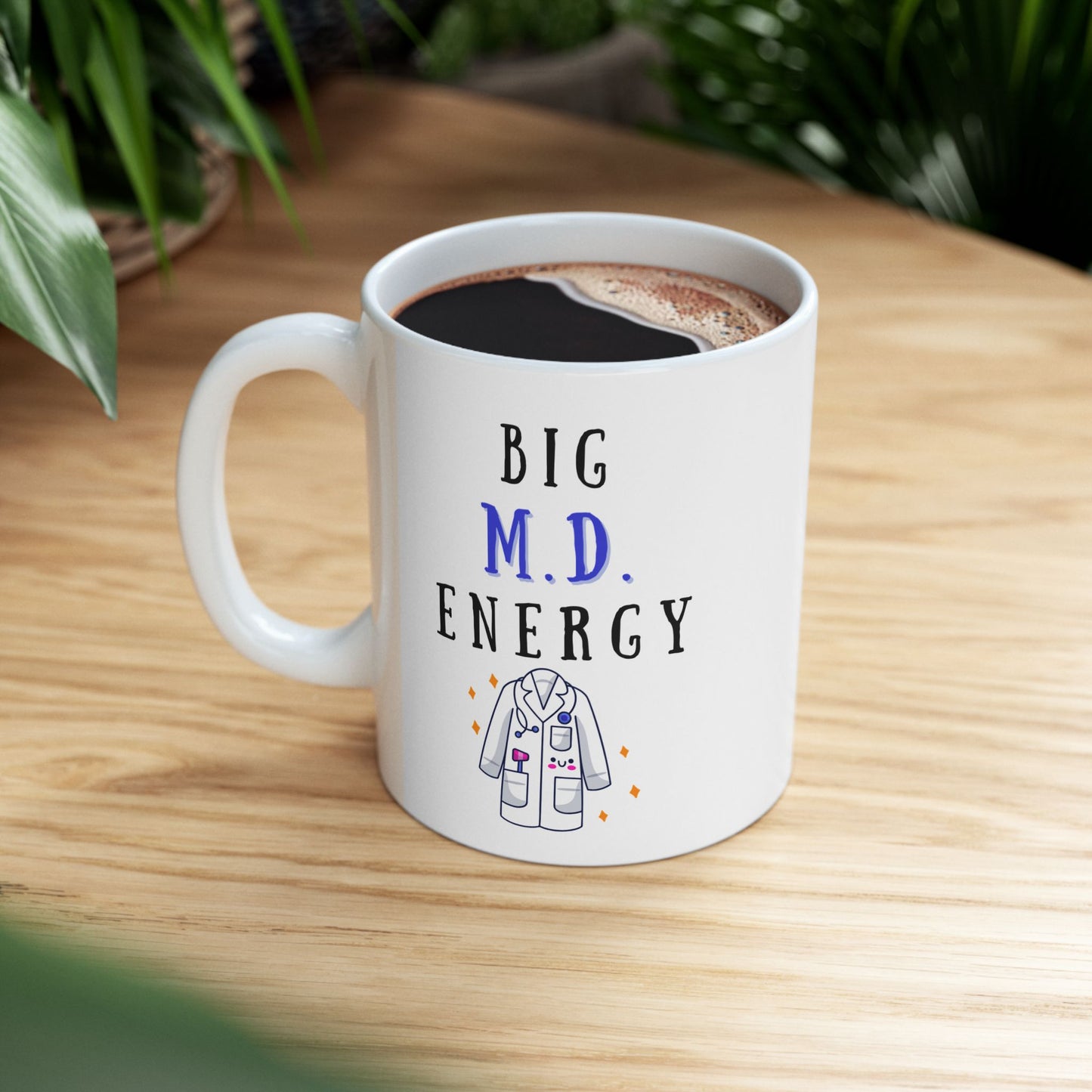 Funny Doctor Mug, Medical School Graduation Gift, New Grad MD or DO Mug, Fun Doctor Gift for Residents, Attending Physician Coffee Cup, Graduation Present