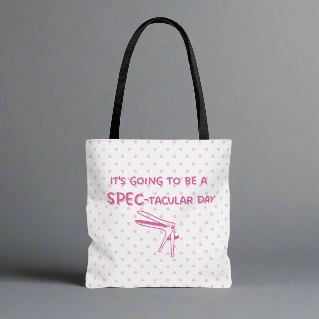 Gynecology tote bag, OB GYN gift, medical humor,