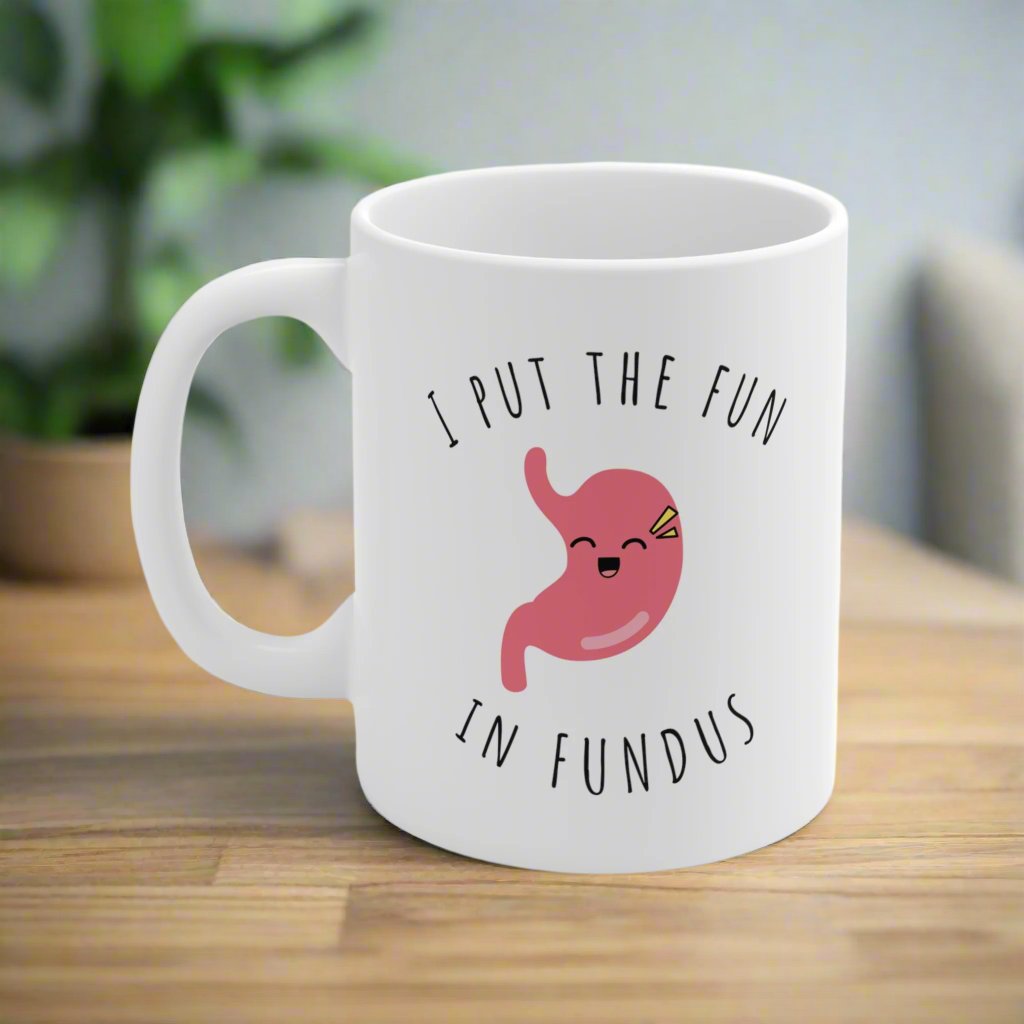 Stomach doctor gift, cute GI mug, Gastrointestinal, stomach surgeon, Bariatric surgeon, stomach disease, endoscopy gift, GI nurse, surgeon gift