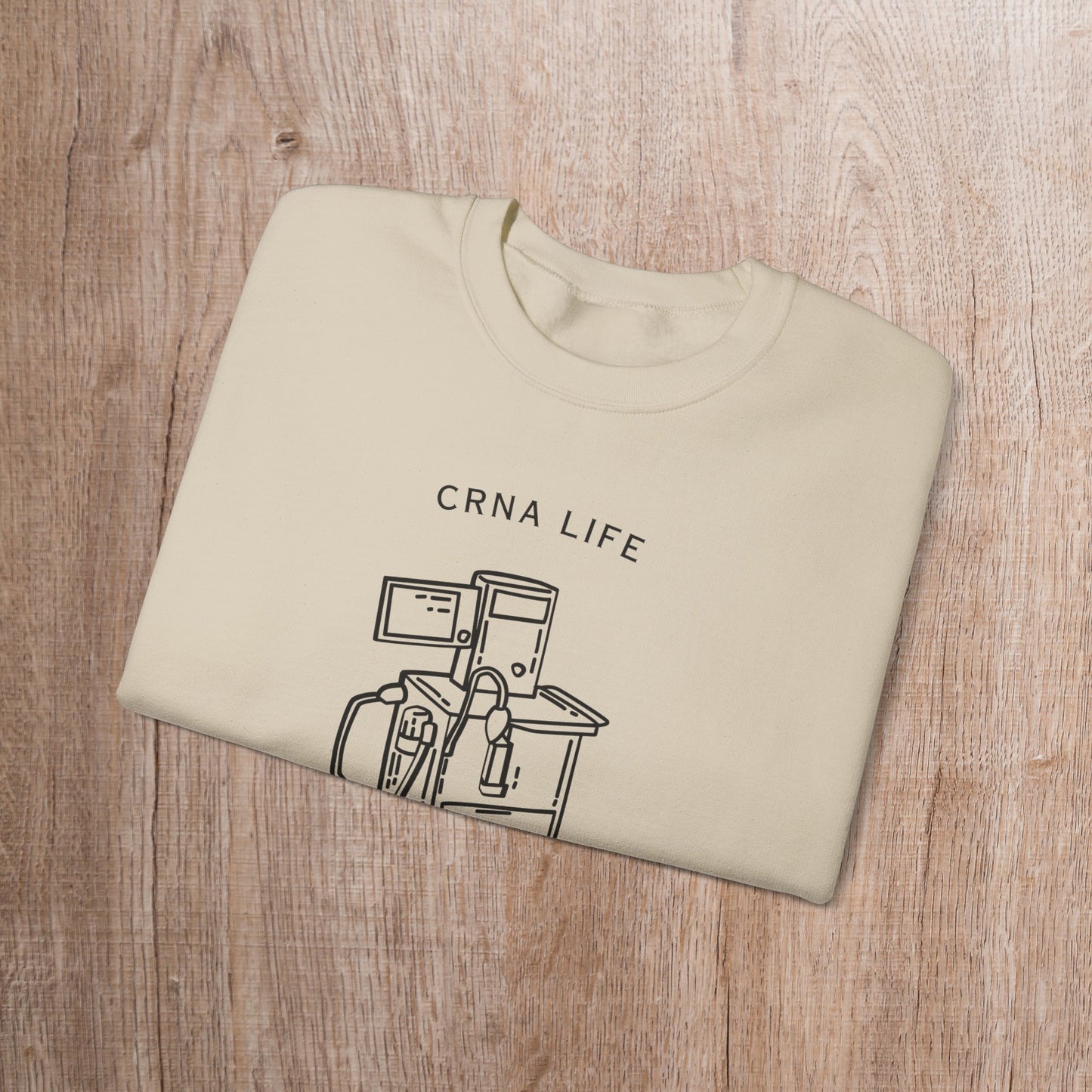 CRNA sweatshirt, cute nurse anesthesia gift idea, anesthesiology sweater, new grad nurse anesthetist student, the good stuff