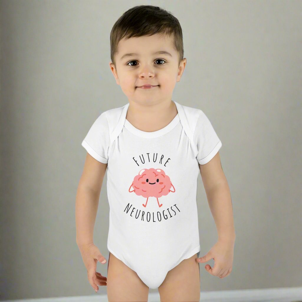 Future Neurologist baby gift, Neurology doctor baby gift, Nurse baby gift, funny doctor baby gift, RN baby gift, coworker baby shower, Neuro doctor baby, pregnant neurologist