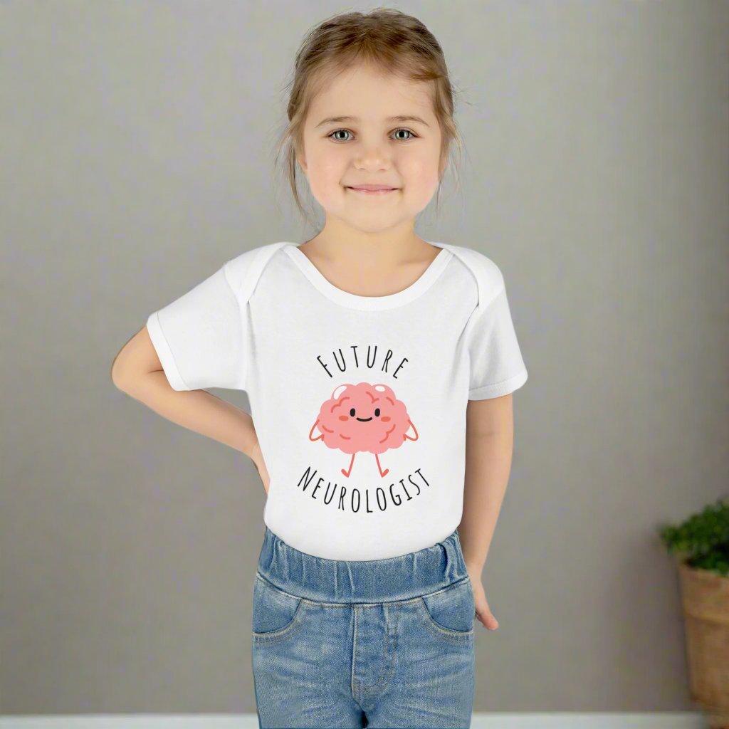 Future Neurologist baby gift, Neurology doctor baby gift, Nurse baby gift, funny doctor baby gift, RN baby gift, coworker baby shower, Neuro doctor baby, pregnant neurologist