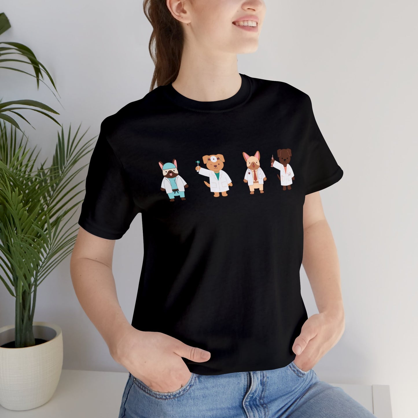 Cute Doctors Tee, Dog Doctor T-shirt, cute medical gift, Dogtor, resident graduation gift, medical student, Dog lover tee, Healthcare dogs, Nurse gift