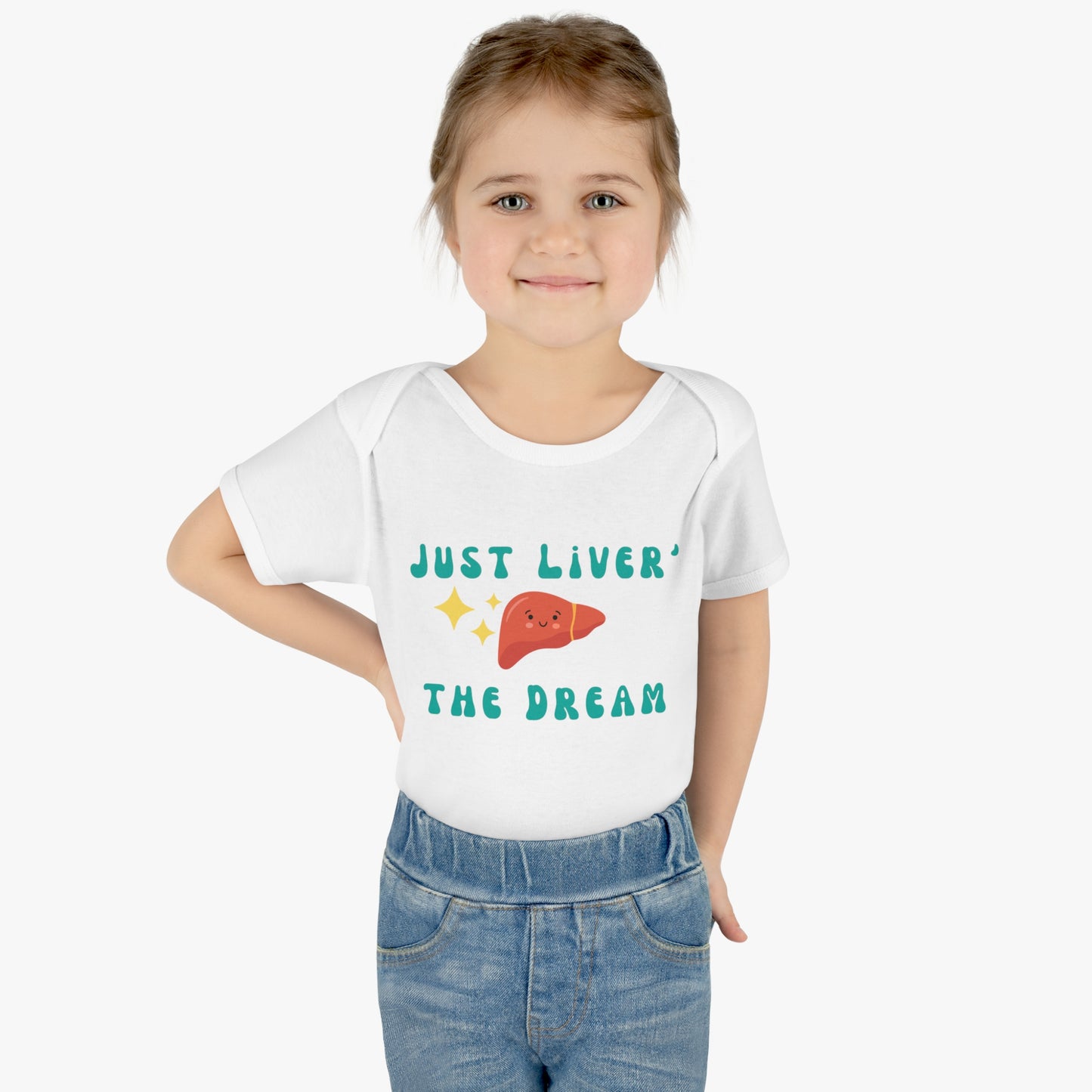 Hepatology baby gift, Liver doctor, funny doctor baby gift, RN baby gift, coworker baby shower, Liver doctor baby, baby bodysuit