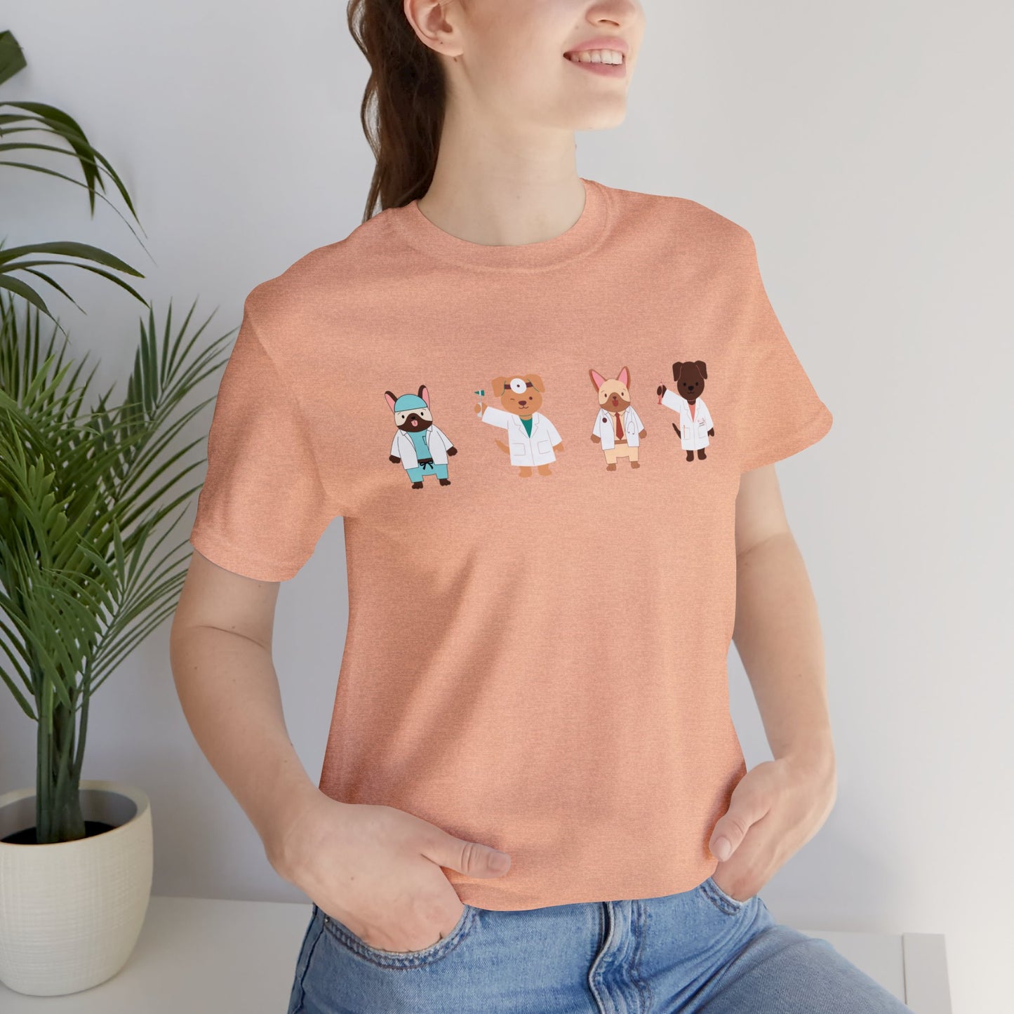 Cute Doctors Tee, Dog Doctor T-shirt, cute medical gift, Dogtor, resident graduation gift, medical student, Dog lover tee, Healthcare dogs, Nurse gift